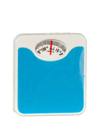 Blue Bathroom Scale